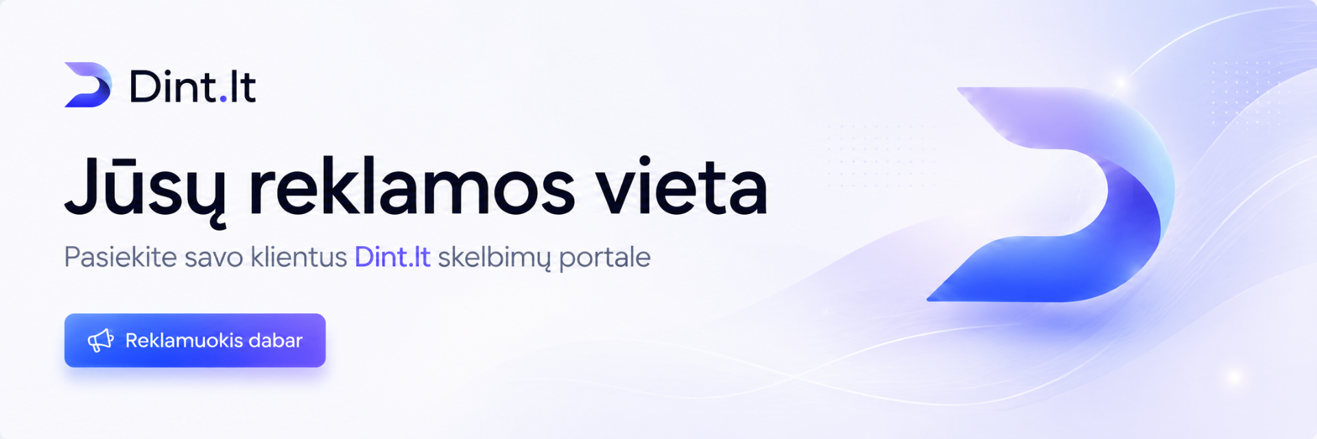 Jūsų reklamos vieta Dint.lt