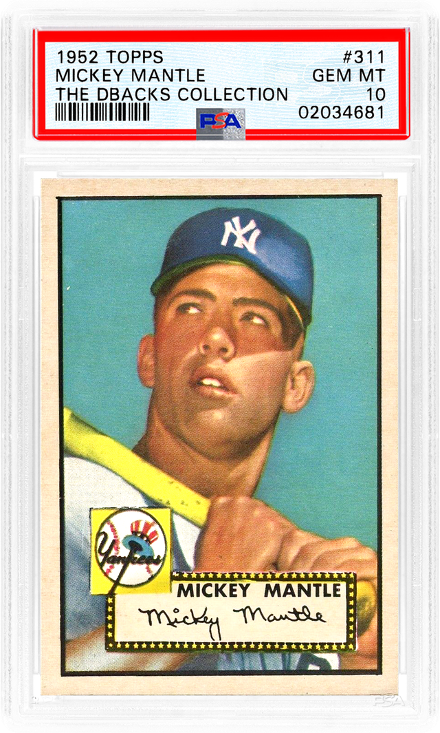 PSA 10 Mickey Mantle