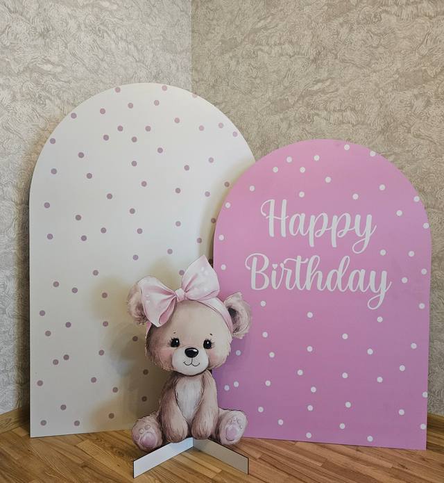 Vaikiškos dekoratyvinės sienelės nuoma Klaipėdoje 🧸💚
